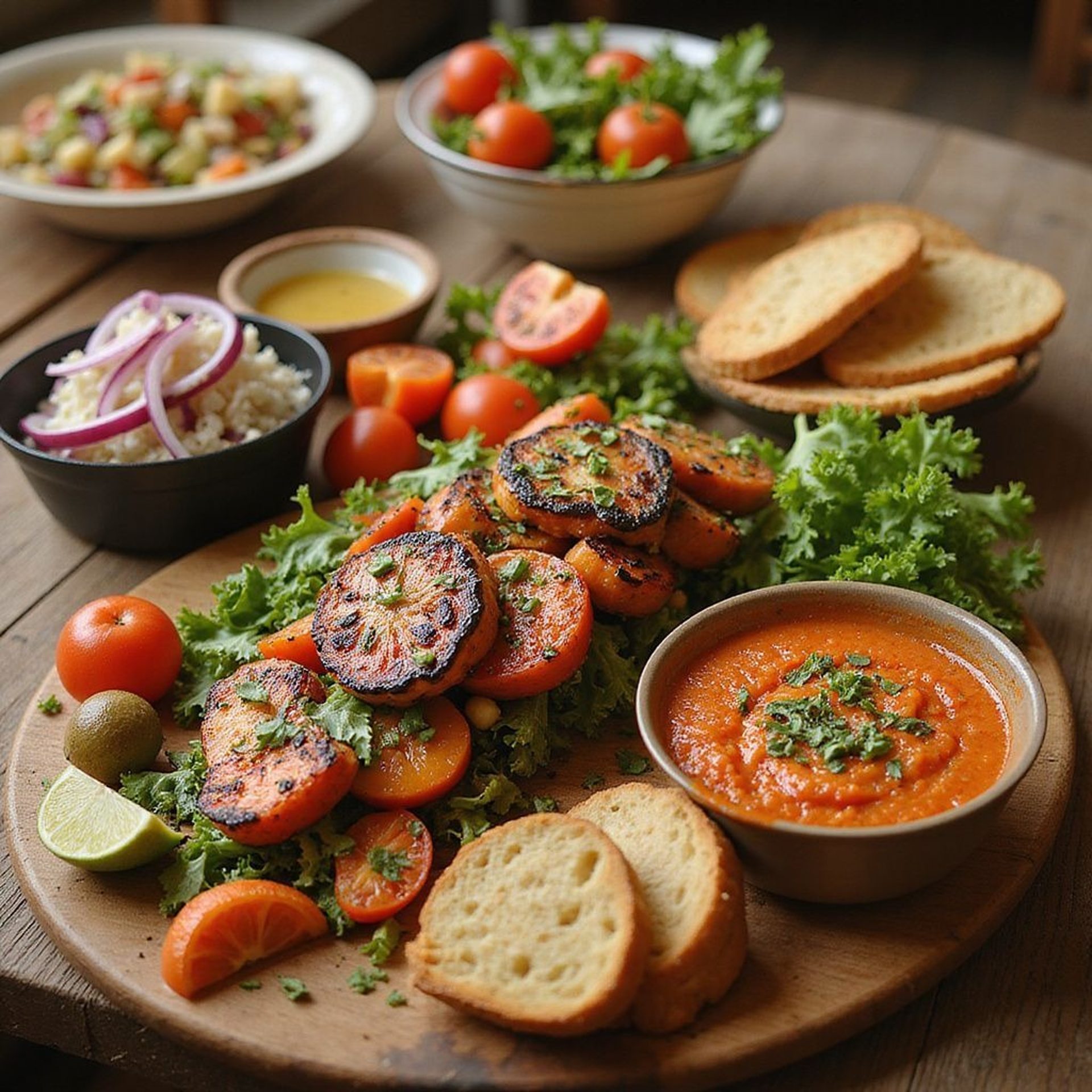 The menu
