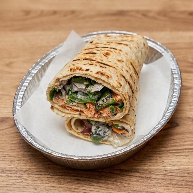 Salmon Wrap.