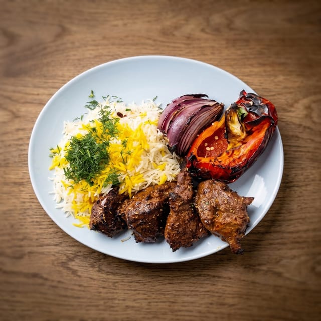 Beef Shish Kebab Platter (5ppl).