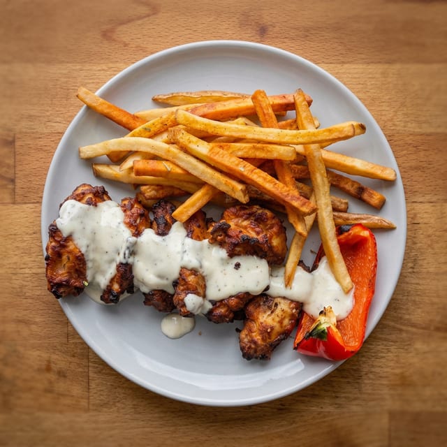 Fire Chicken Wings Platter.
