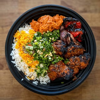 Lamb Shish Kebab Platter