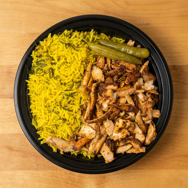 Chicken Shawarma Plate (Halal).